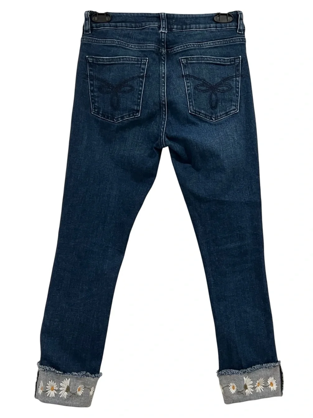 Ted Baker Pralina Embroidered Crop Jeans